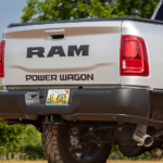 Rear bumper of the 2027 RAM 2500 Power Wagon