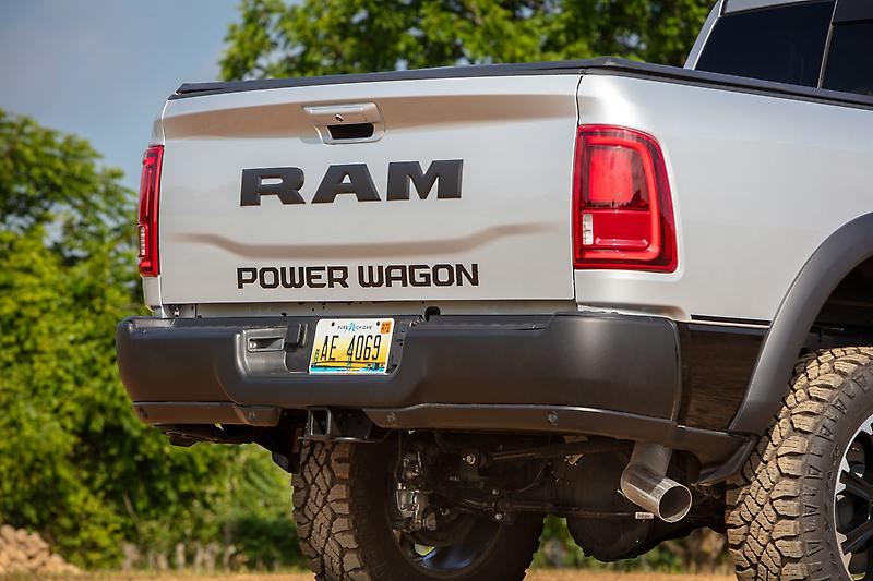 Rear bumper of the 2027 RAM 2500 Power Wagon