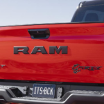 Rear view of the 2027 RAM 1500