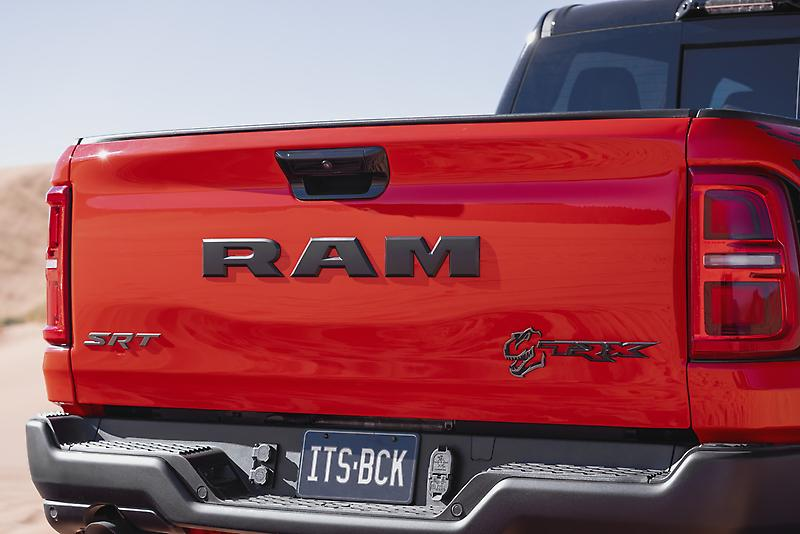 Rear view of the 2027 RAM 1500